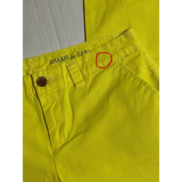 Gap Khakis Size 0 Womens Neon Pants - Picture 4 of 11